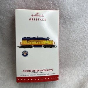 Hallmark Keepsake Lionel 2015 Chessie System Locomotive Train Ornament